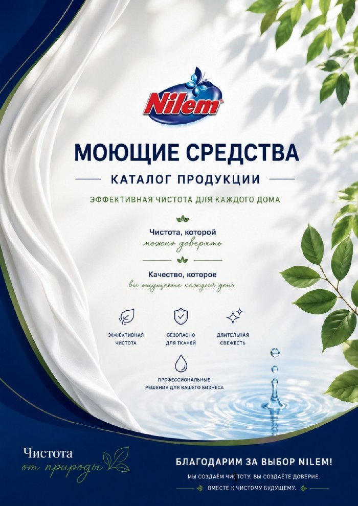 Nilem Detergent Catalog Cover