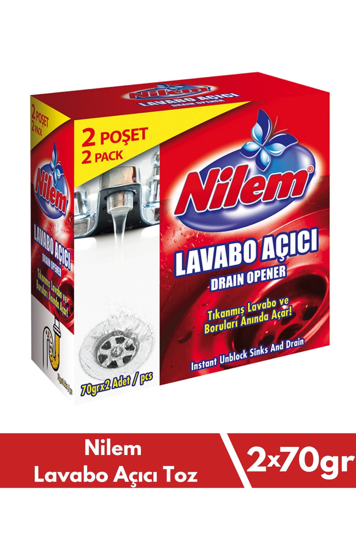 Nilem Drain Opener Crystal Lye