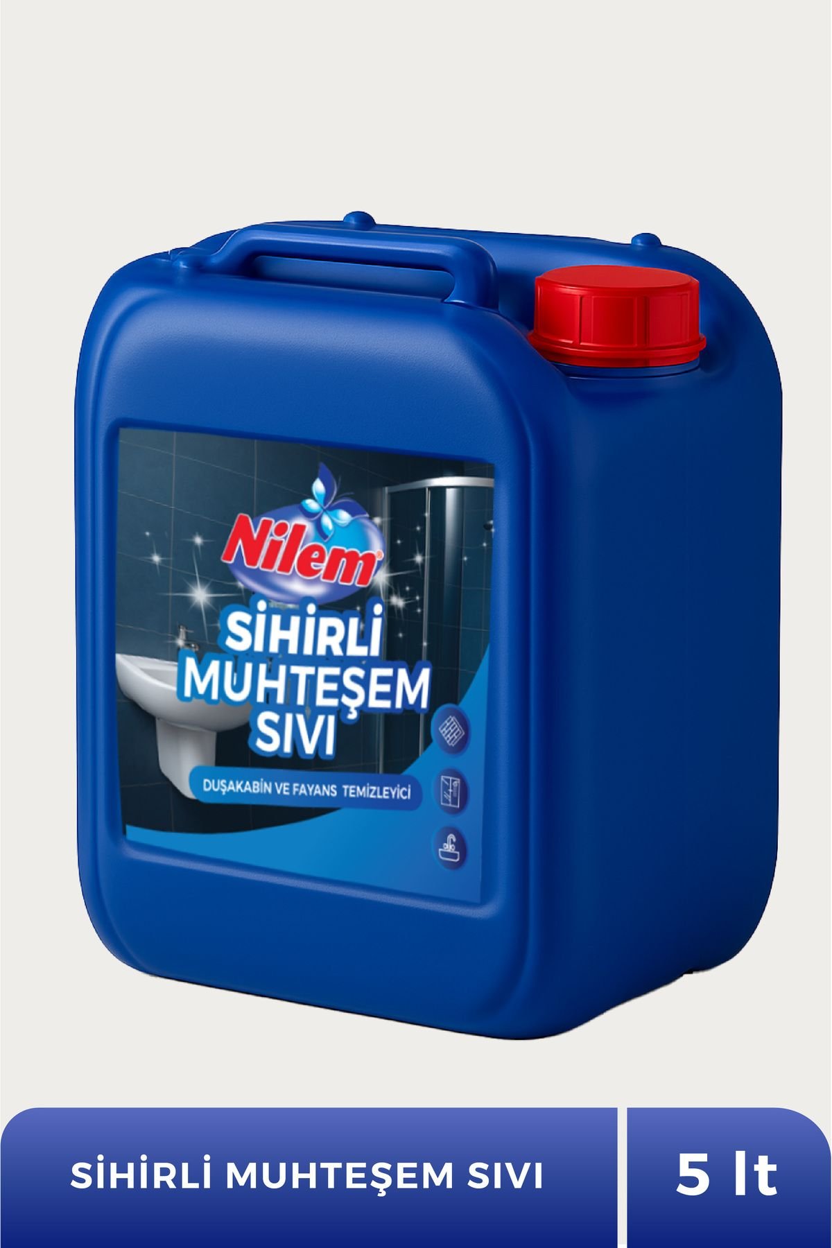 Nilem Sihirli Muhteşem Sıvı Shower & Tile Cleaner 5 L