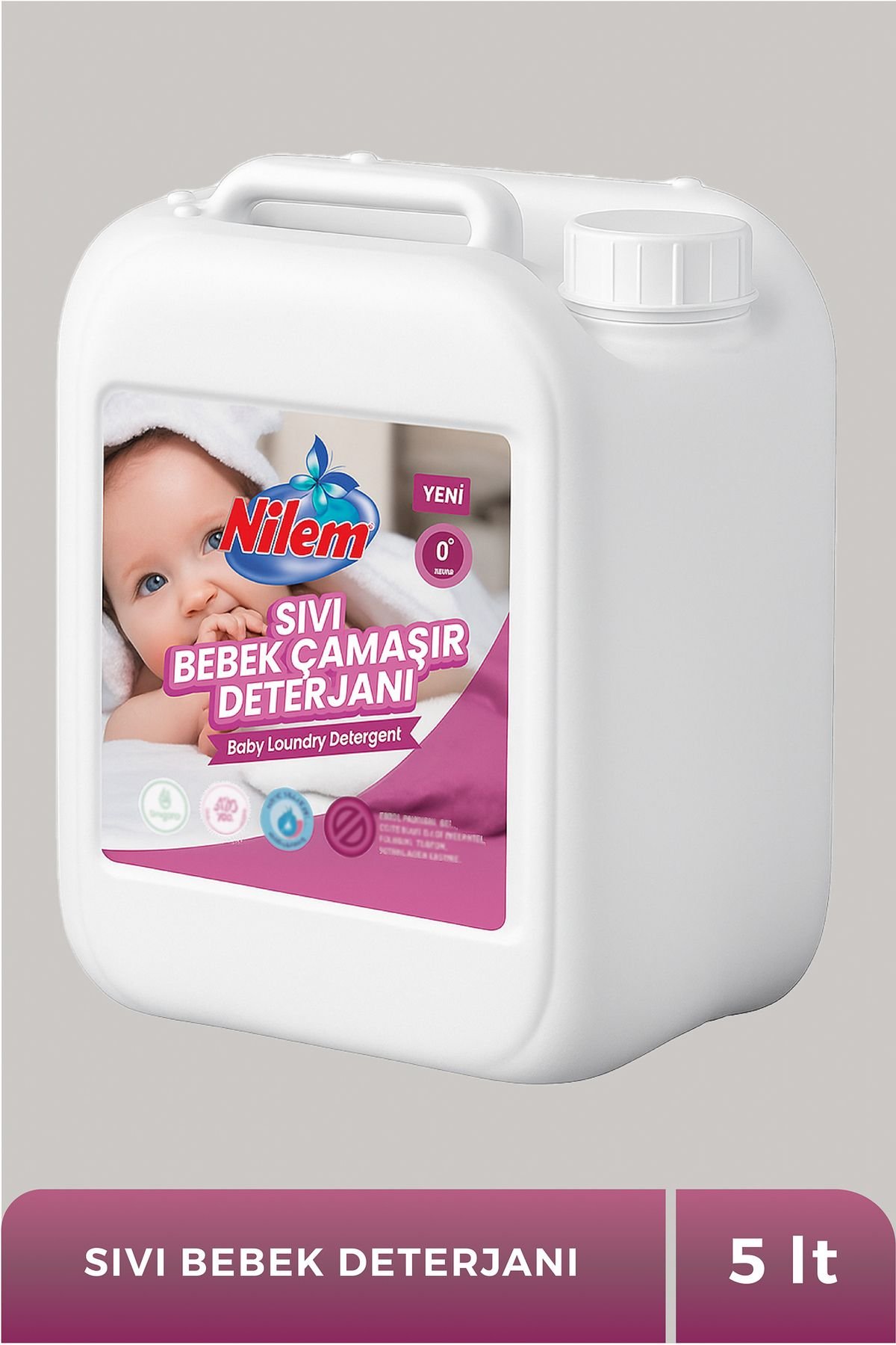 Nilem Sıvı Bebek Çamaşır Deterjanı 5 L (Детский стиральный порошок)