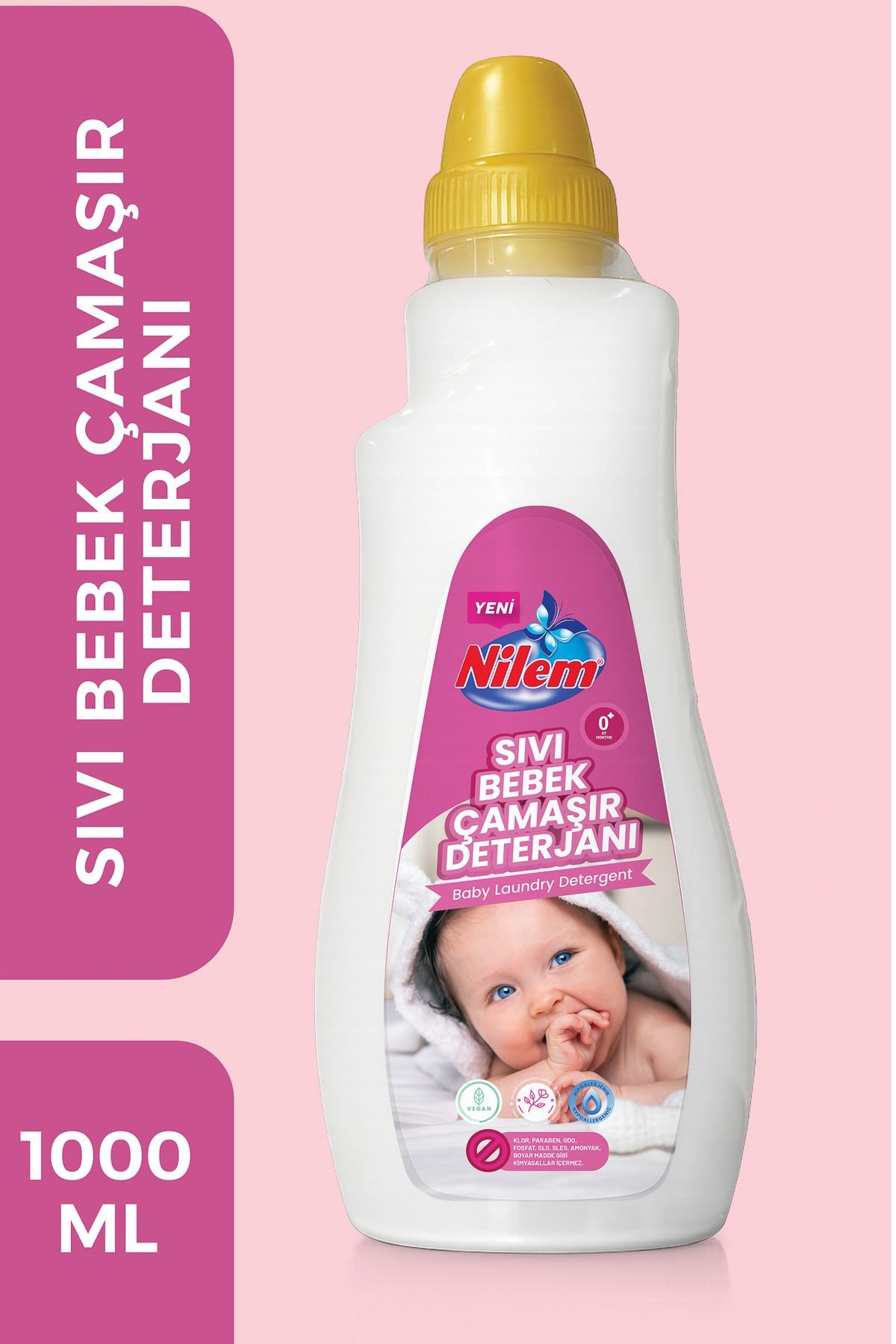 Nilem Sıvı Bebek Çamaşır Deterjanı (Детский стиральный порошок)